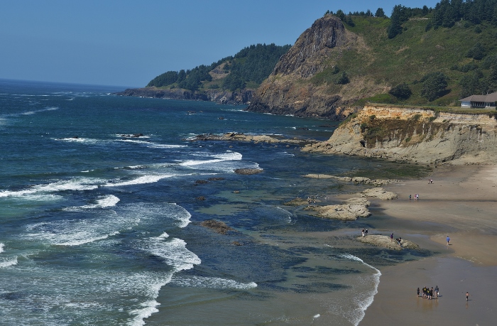 Oregon's central coastline